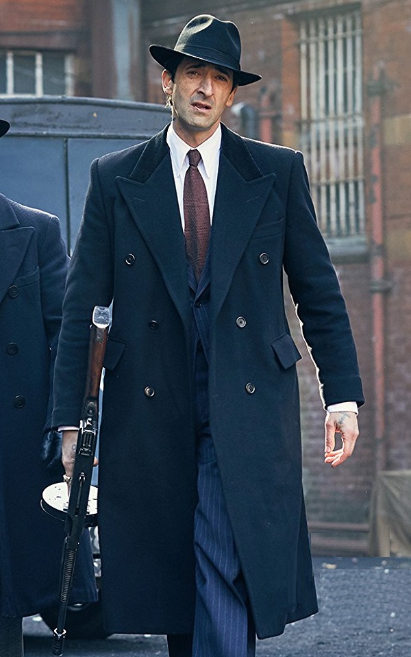 Photo Dédicacée D'Adrien Brody En Luca Changretta (Peaky Blinders) - Encadrée 25,4 X 20,3 Cm - Pièce De Collection