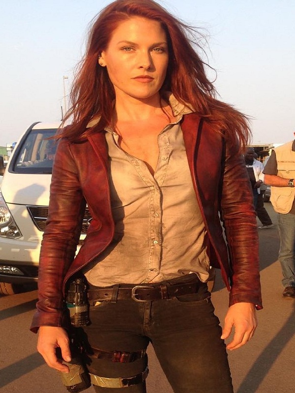 Resident Evil Claire Redfield Hoodies Hooded Zipper Sweatshirt Jacket Outwear 