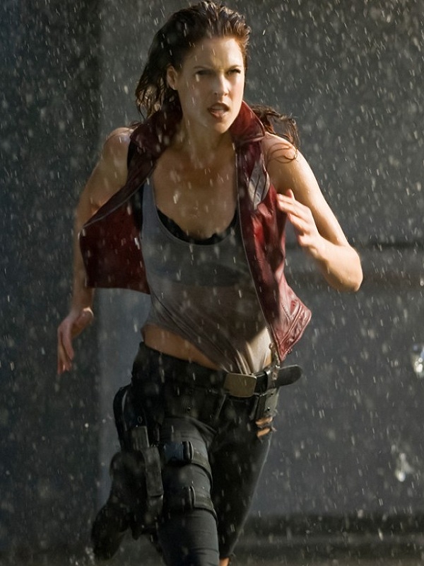 Ali Larter Resident Evil the Final Chapter Leather Vest - The Movie Fashion