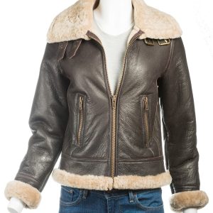 Women's Cropped Vinyl Puffer Jacket