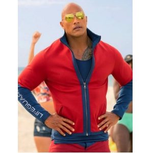 Dwayne Johnson Baywatch Lifeguard Jacket