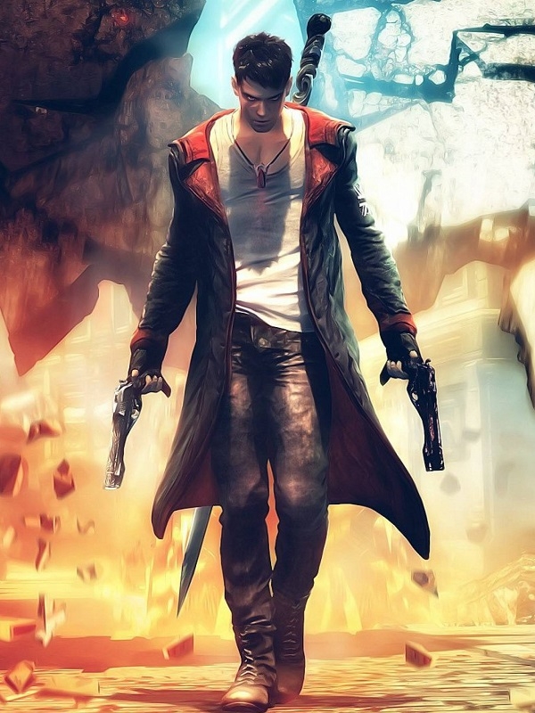 Devil May Cry 5 Dante Leather Coat