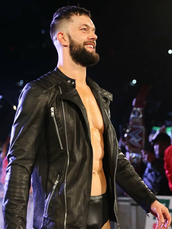 WWE Professional Wrestler Fergal Devitt Leather Jacket