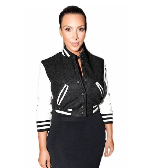 cropped letterman jacket