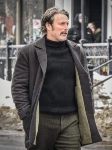 Polar Mads Mikkelsen Wool Coat