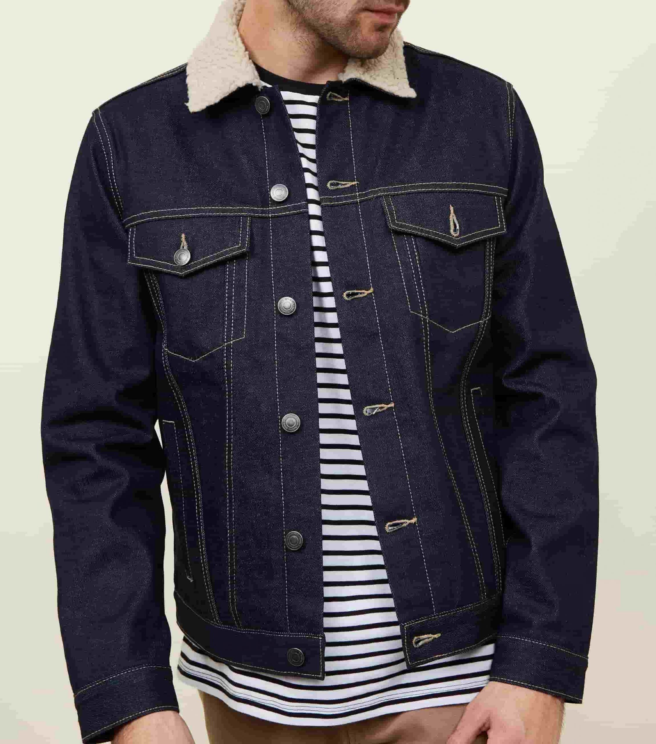 Waylon - Sherpa Lined Denim Jacket for Men | RVCA