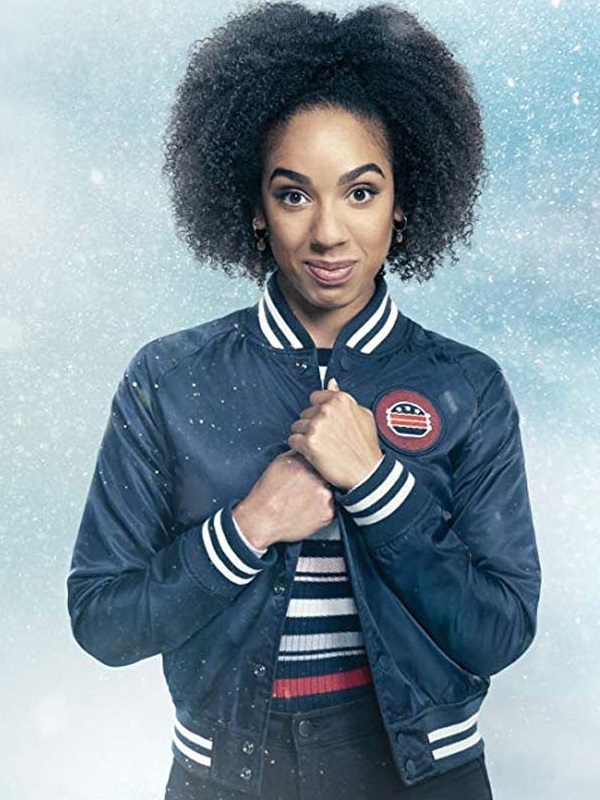 Film Twice Upon A Time Bill Pearl Mackie Varsity Jacket