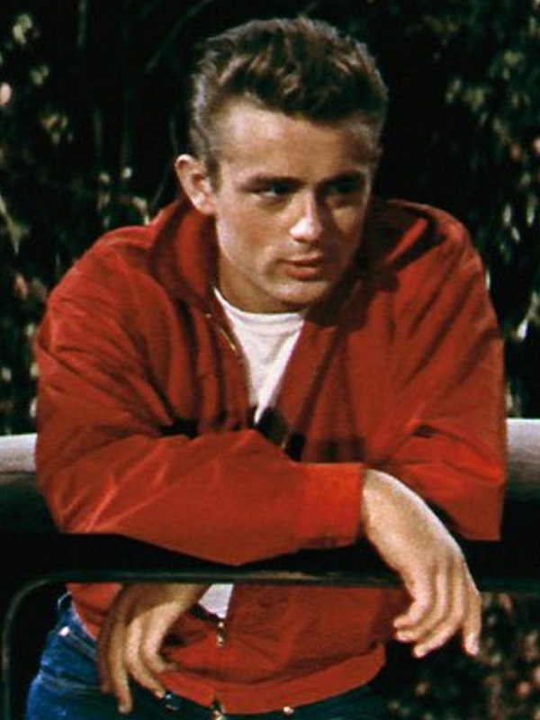 james dean red leather jacket