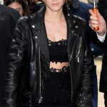 Emma Watson looking beautiful leaving the Valentino Fashion Show **USA ONLY**