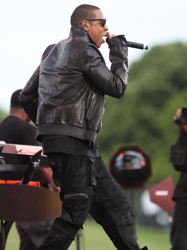 Jay Z Louis Vuitton Brown Jacket