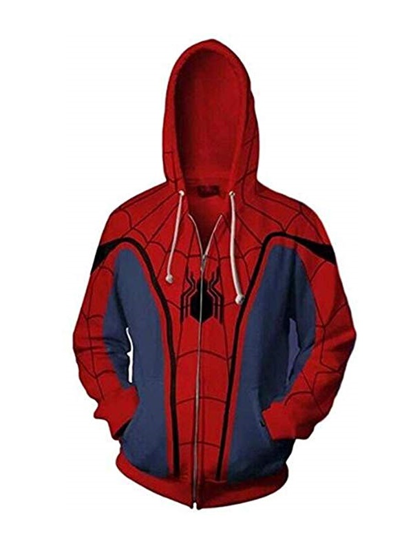 Peter Parker Tom Holland Hoodie Jacket, Spider Man Winter Coats