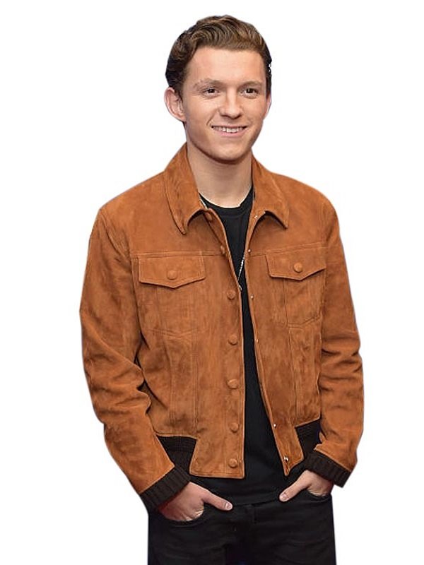 sweat leather jacket