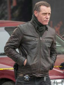 Chicago P.D. Jason Beghe Leather Jacket