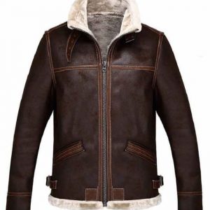 RESIDENT EVIL 4 LEON KENNEDY JACKET & SHEARLING COAT