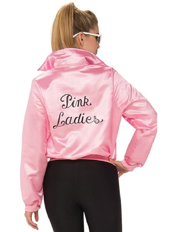 Grease Sandy Olivia Pink Ladies Jacket