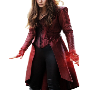Elizabeth Olsen Wanda Maximoff Scarlet Witch Coat