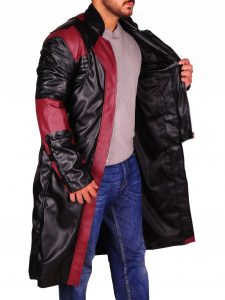 Avengers Age Of Ultron Hawkeye Leather Coat