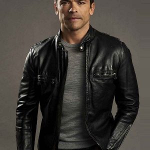 Mark Consuelos Riverdale Biker Leather Jacket