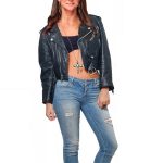 WWE Stephanie McMahon Black Leather Jacket (1)