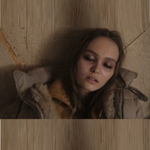 Movie Crisis Emmie Kelly Lily-Rose Depp Shearling Jacket