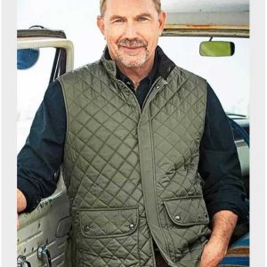 Young John Dutton Yellowstone Josh Lucas Quilted Jacket