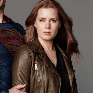 Batman v Superman: Dawn of Justice Amy Adams Brown Leather Jacket