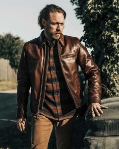 Dean Drown Leather Jacket