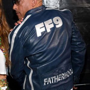 Vin Diesel Concert F9 Blue Jacket