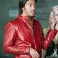 Nat Wolff Wearing A Red Leather The Stand Lloyd Henreid