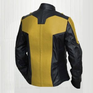 Actor Corey Stoll Ant-Man Yellow Black Biker Jacket