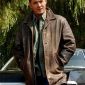 Dean Winchester Wear Brown Distressed Leather Jacket In Supernatural