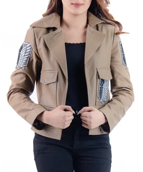 attack on titan varsity jacket