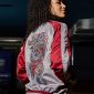 Young Girl Wearing Video Game Series Yakuza The Dragon of Dojima Cosplay Jacket