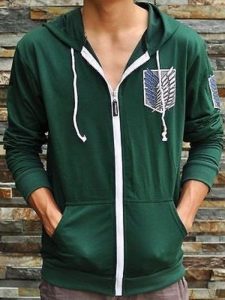 Attack on Titan Green Hoodie