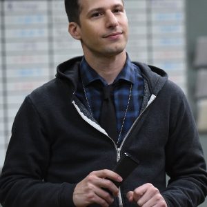 Andy Samberg Black Hoodie In Brooklyn Nine-Nine