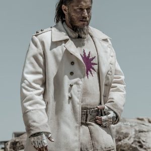 Travis Fimmel Wearing White Coat In Raised by Wolves