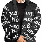 Dragon Ball Black Puffer Goku Drip Jacket