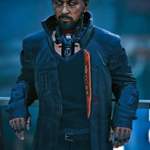 Video Game Cyberpunk 2077 Goro Takemura Costume Coat