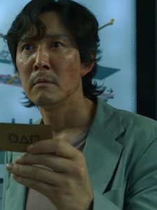Lee Jung-jae Wearing Lightweight Coat In Squid Game as Seong Gi-hun