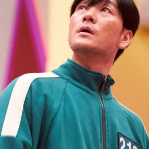 Park Hae-soo Wearing Green Tracksuit In Squid Game as Cho Sang-woo