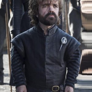 Peter Dinklage Wearing Leather Vest In Game of Thrones