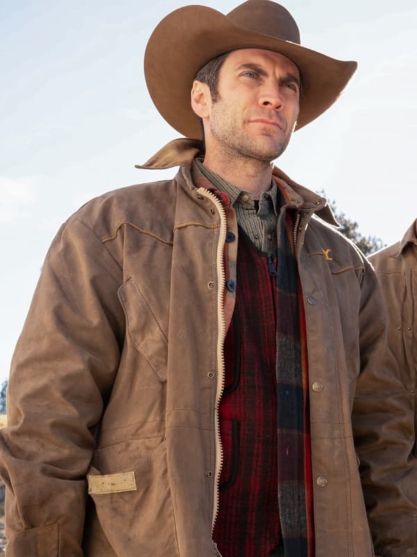 Wes Bentley Yellowstone Jamie Dutton Jacket