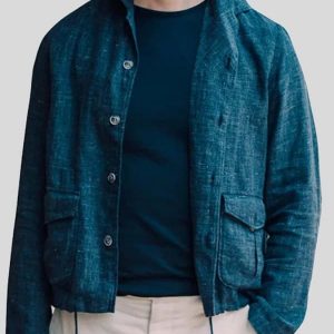 Shirt Style Blue Cotton Jacket In 2021 Movie No Time To Die as James Bond