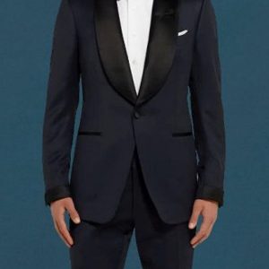 No Time To Die Navy Blue Tuxedo