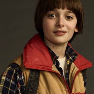 Noah Schnapp Wearing Bomber Vest In Stranger Things as Will Byers