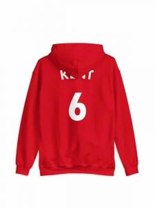 Brett Goldstein Ted Lasso Roy Kent Red Hoodie