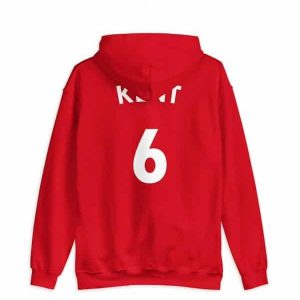 Brett Goldstein Ted Lasso Roy Kent Red Hoodie