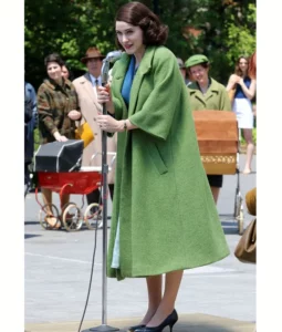 The Marvelous Mrs Maisel Miriam Maisel Green Coat