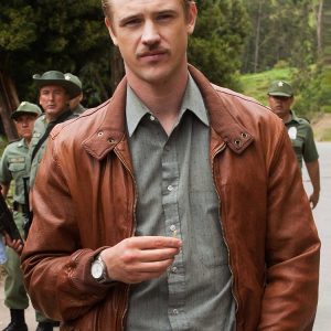 Boyd Holbrook Narcos Steve Murphy Leather Jacket