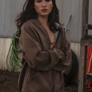 Kelsey Asbille Yellowstone Monica Dutton Hoodie Jacket